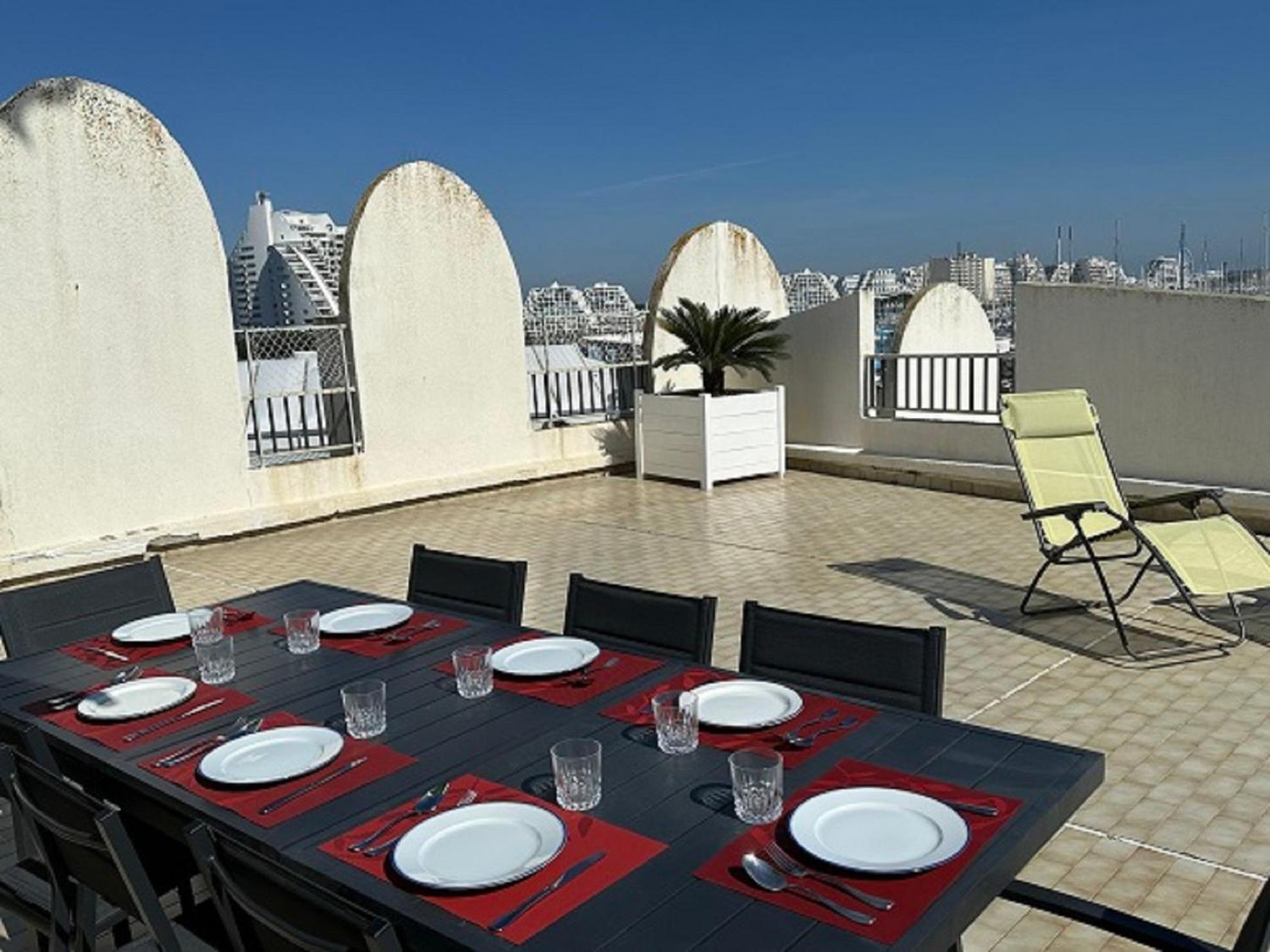 Vittoria Immobilier 8 - Reglement Sur Place - Cheques Vacances Acceptes La Grande Motte Ruang foto