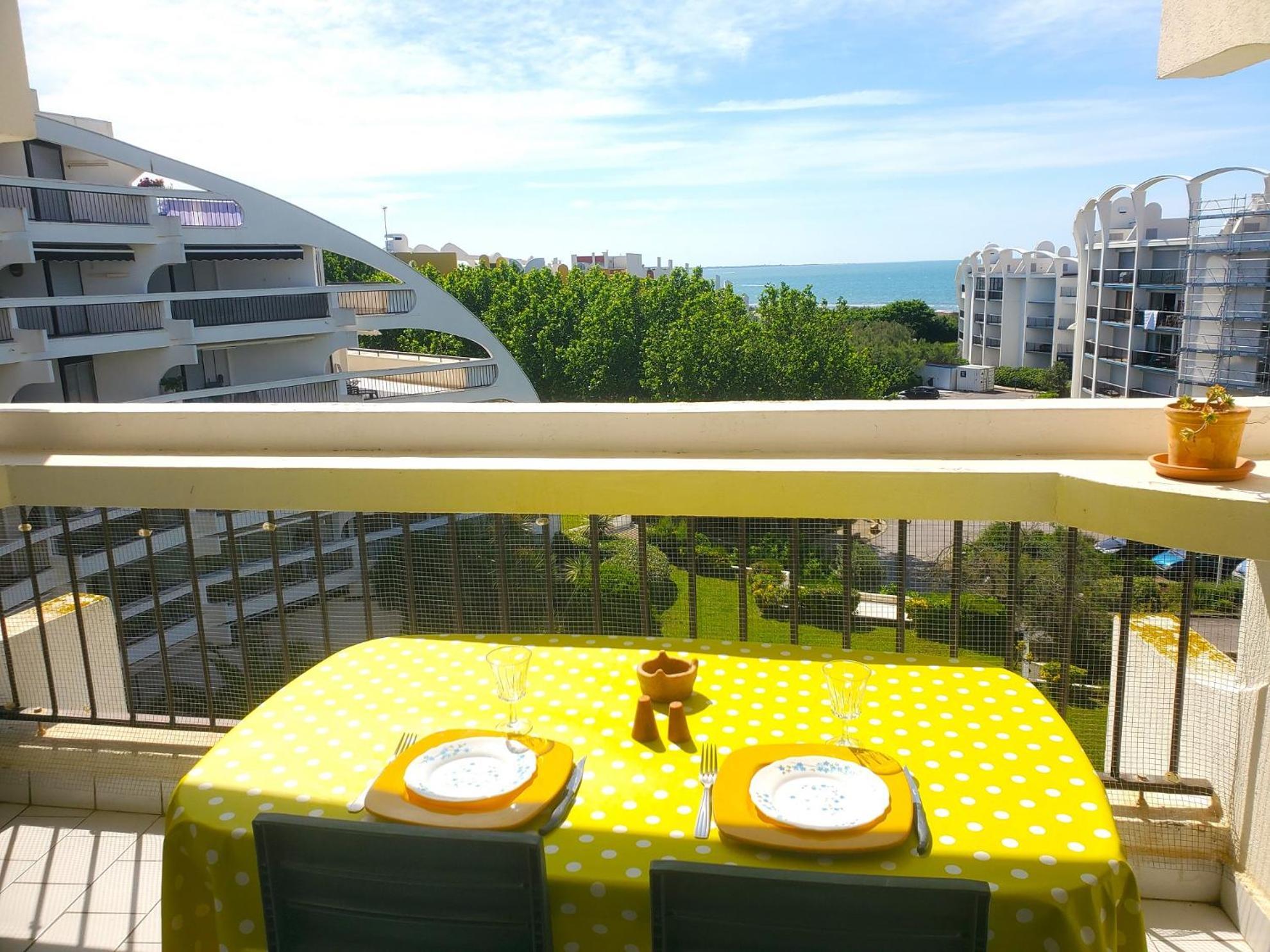 Vittoria Immobilier 8 - Reglement Sur Place - Cheques Vacances Acceptes La Grande Motte Bagian luar foto